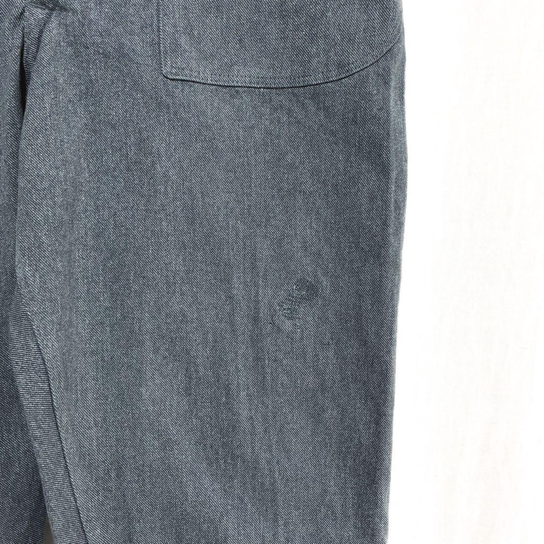 美品 50s スイス軍 デニム オーバーパンツ W46 L28 ビッグサイズ