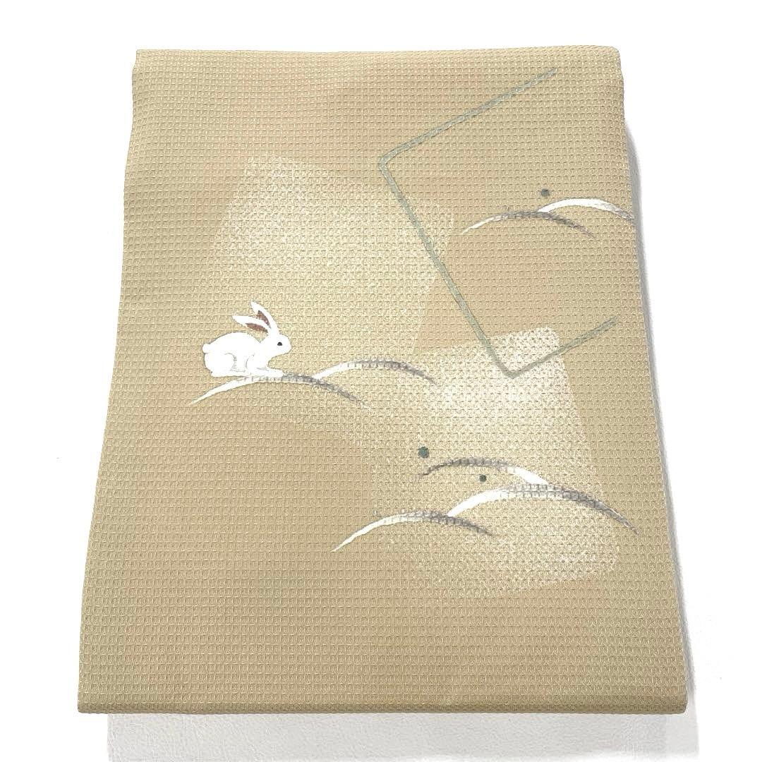 専用帯6137 5922 ニ点セット●高級 正絹 名古屋仕立て