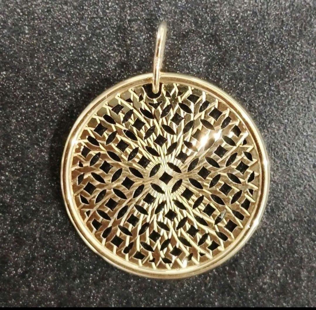 ☆七宝柄☆k18ペンダントトップ