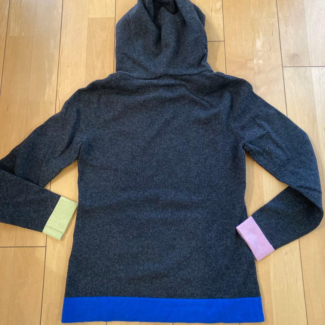 アルチビオ フード付きカシミヤセーター