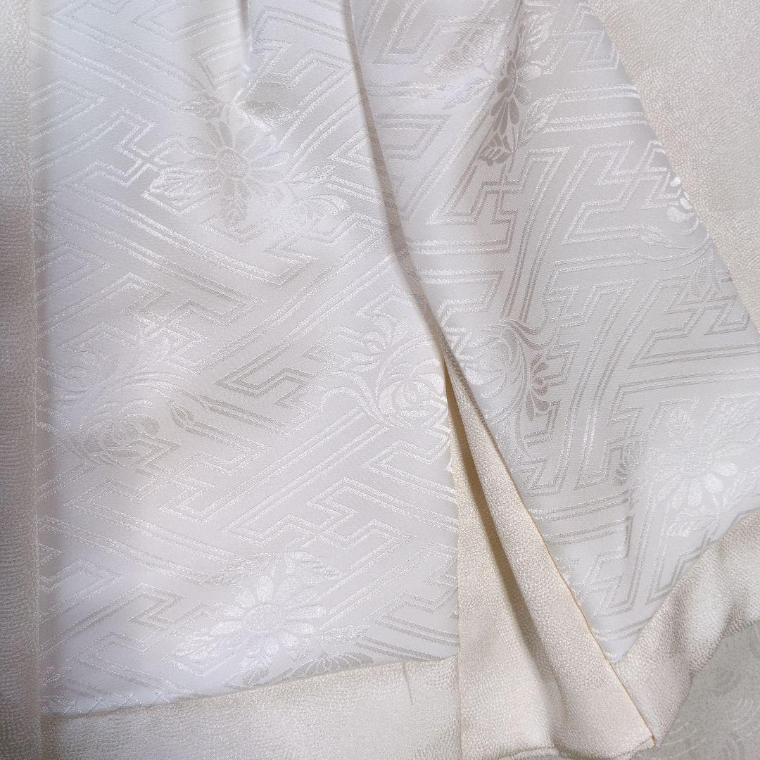 七五三３歳着物と正絹縮緬手縫いの被布(中綿無し）長襦袢付き