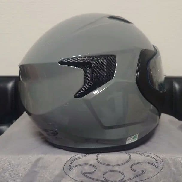 OGK KABUTO RYUKI 純正ピンロック& ミラーシールド付 Mサイズ