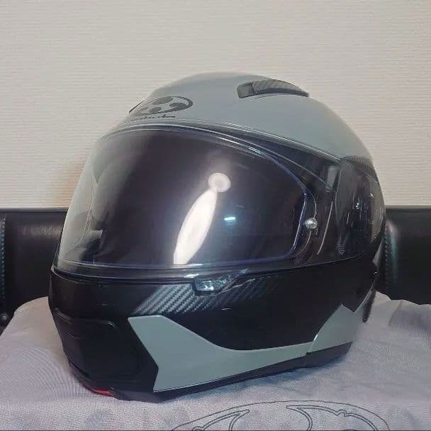 OGK KABUTO RYUKI 純正ピンロック& ミラーシールド付 Mサイズ