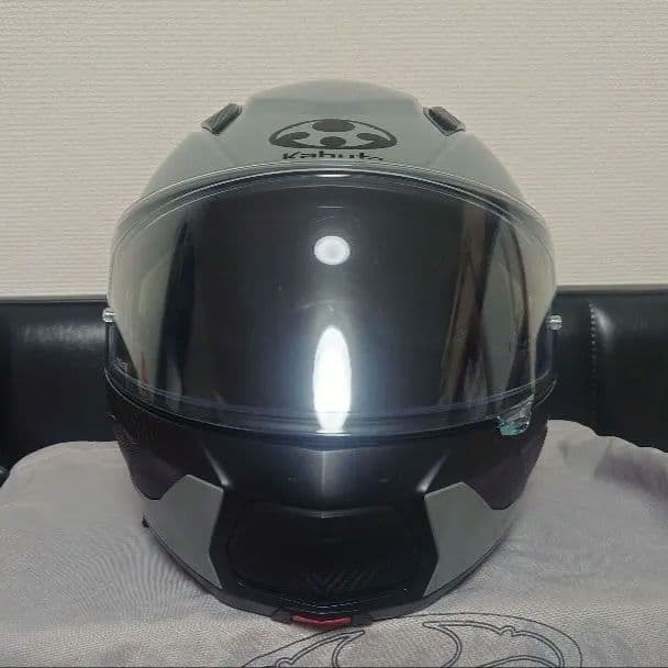 OGK KABUTO RYUKI 純正ピンロック& ミラーシールド付 Mサイズ