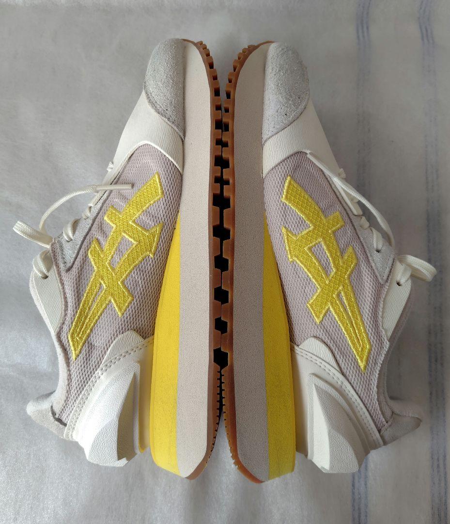 オニツカタイガー MOAGE CO モアージュ ベージュ イエロー 24cm