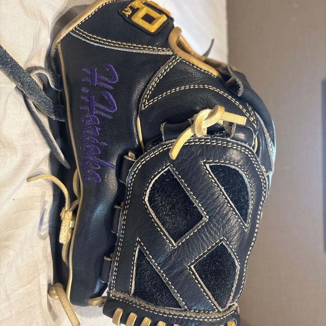 SP 硬式グローブ ネイビー #47Hiratachi