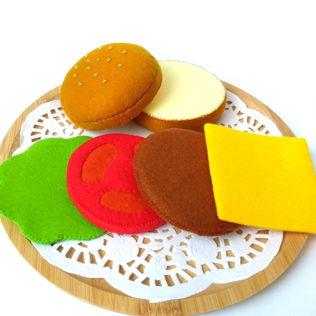 のりこ　フェルトおままごと　ままごと　パンBOX他　　しろたま