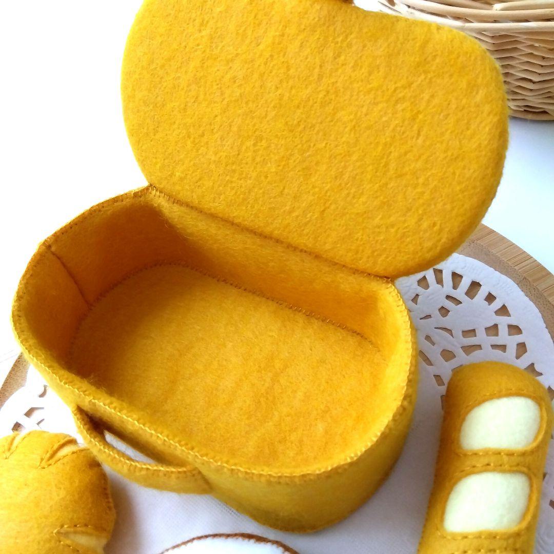 のりこ　フェルトおままごと　ままごと　パンBOX他　　しろたま