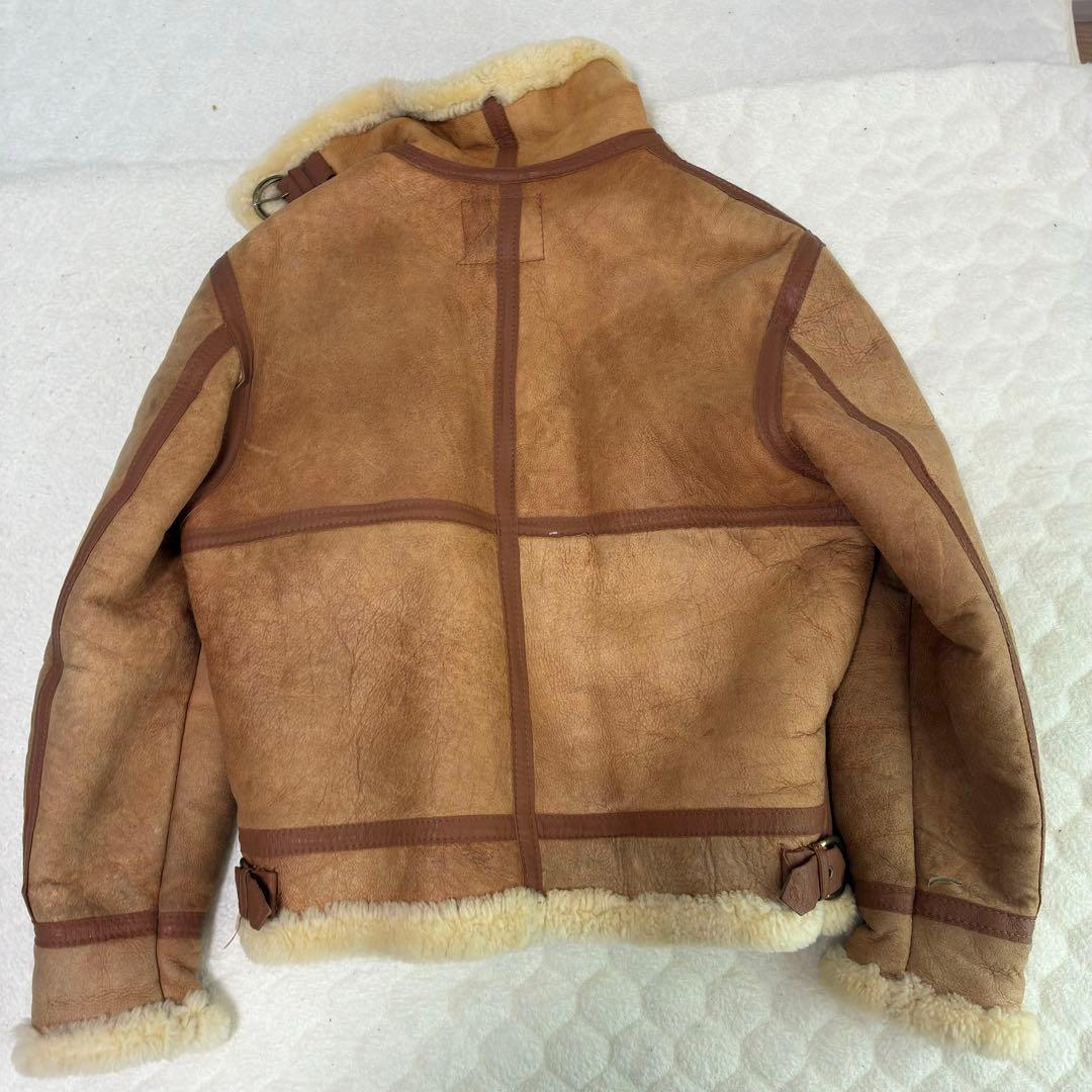 Schott B-3 フライトジャケット シープスキン 40 ファー裏地