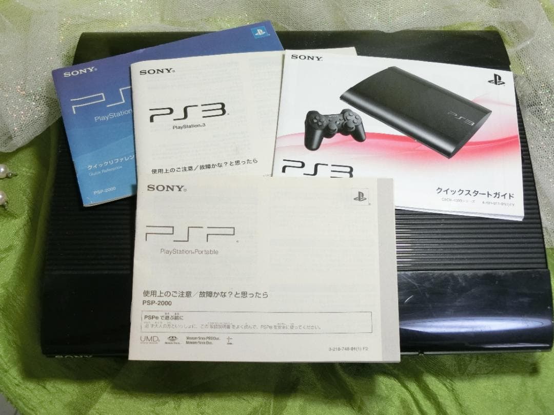 アップルパイ ジャンク品扱　電源点灯確認☆SONY　PSP3　本体のみ黒色