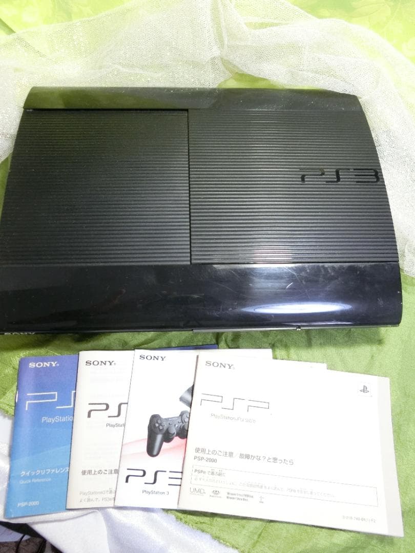 アップルパイ ジャンク品扱　電源点灯確認☆SONY　PSP3　本体のみ黒色