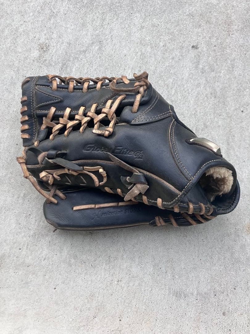 ミズノ　グローバルエリート　硬式グローブ　左投げ　少年用　外野手用★最終値下げ★