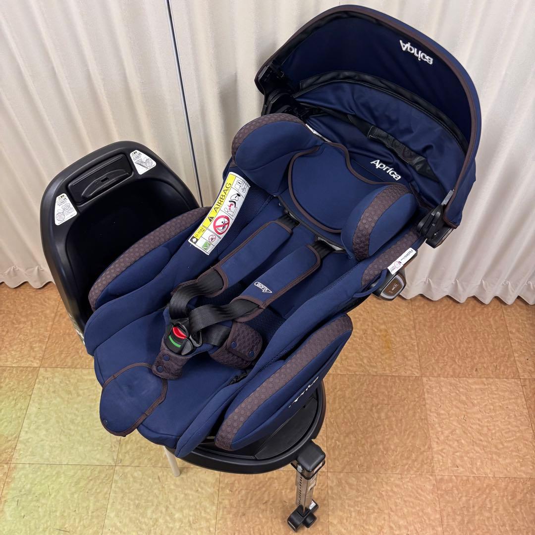 クリーニング済　アップリカ　フラディア　グロウ　ISOFIX　360°セーフティ