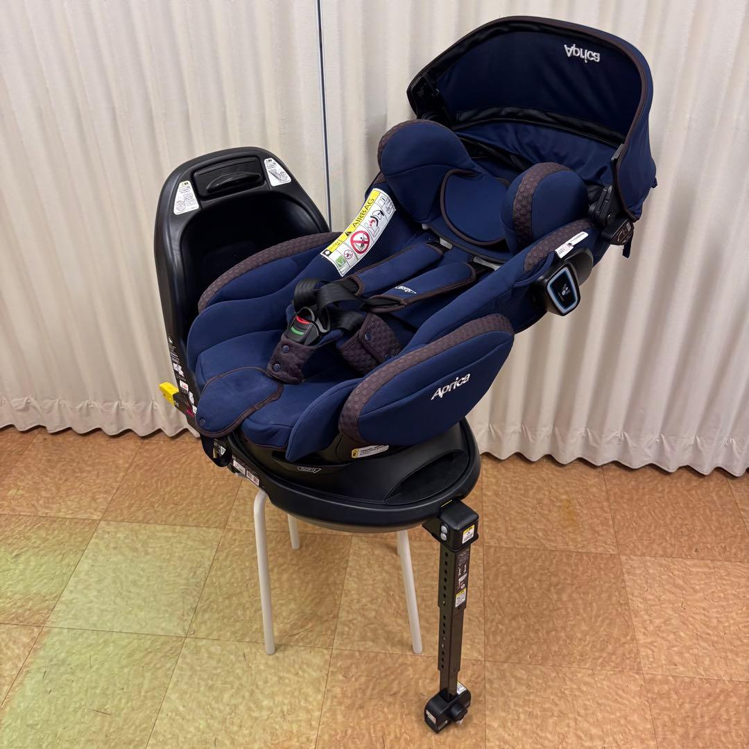 クリーニング済　アップリカ　フラディア　グロウ　ISOFIX　360°セーフティ