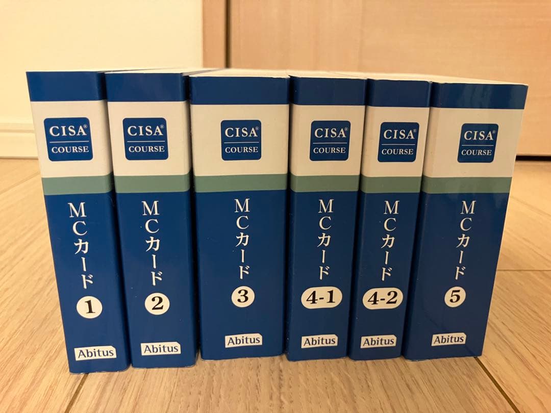 CISA MCカード 1-5 6冊セット　ver.6.03