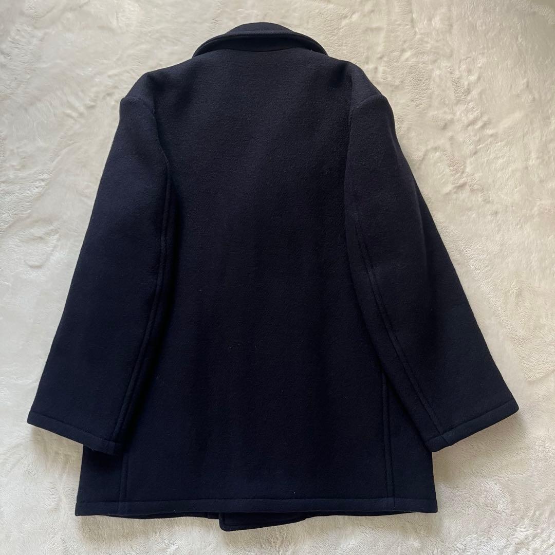 希少L✨ニューヨーカー ピーコート キルティング グリーン碇ヴィンテージ日本製