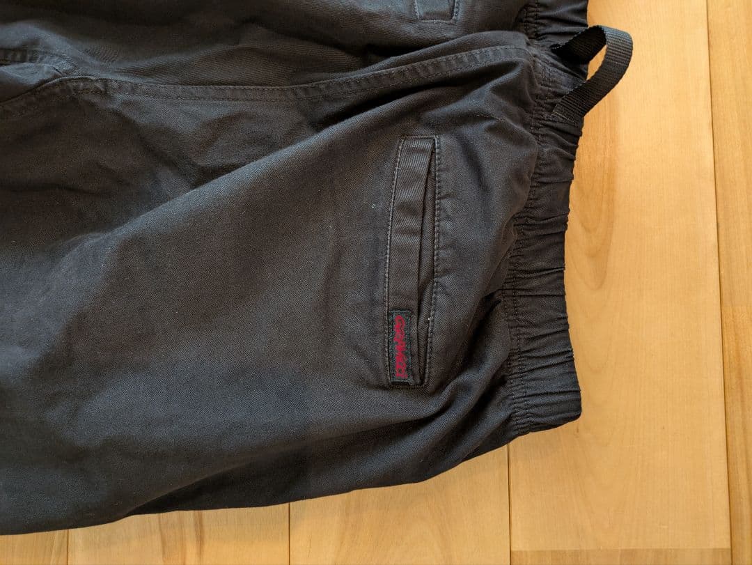 【着用１回】GRAMICCI、G108-OGS NNパンツ 、sizeMブラック