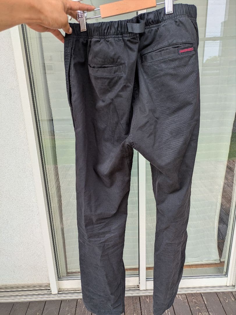 【着用１回】GRAMICCI、G108-OGS NNパンツ 、sizeMブラック