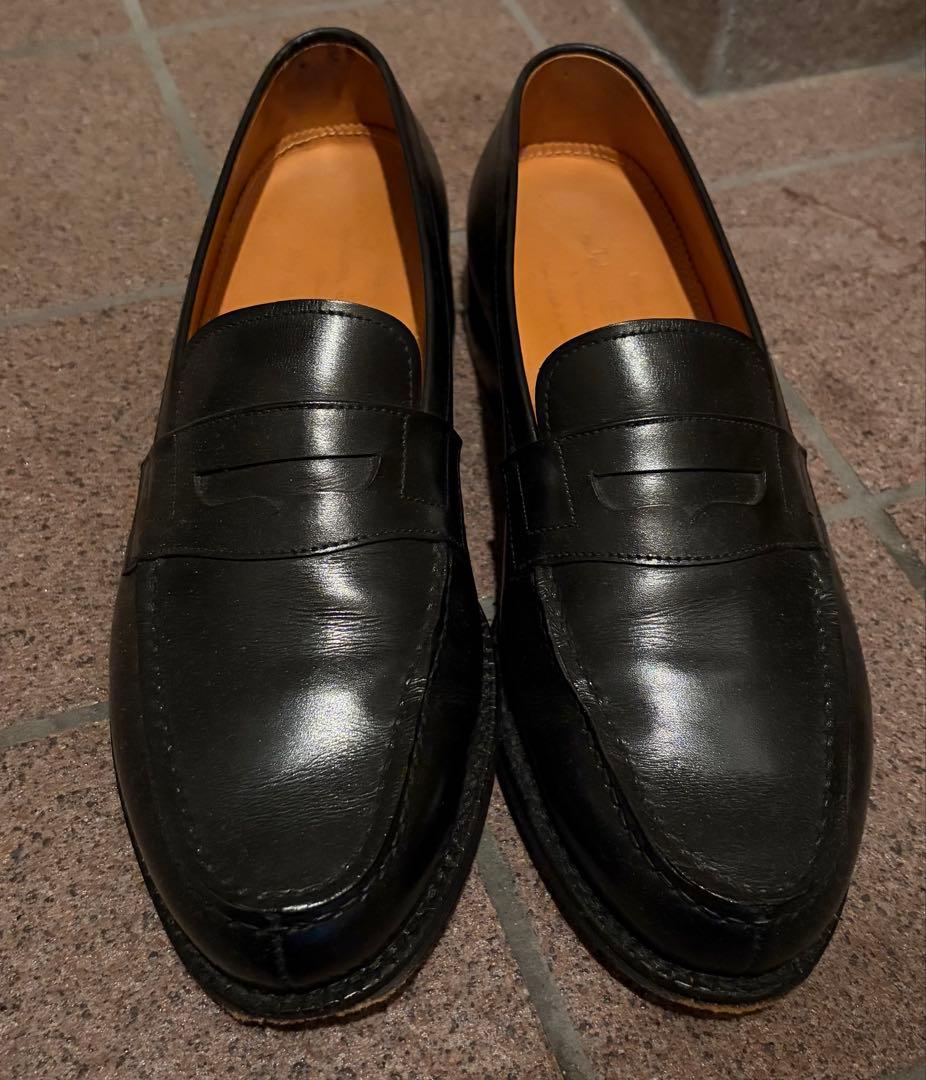 ジャランスリワヤ JALAN SRIWIJAYA 黒　ローファー革靴26cm相当