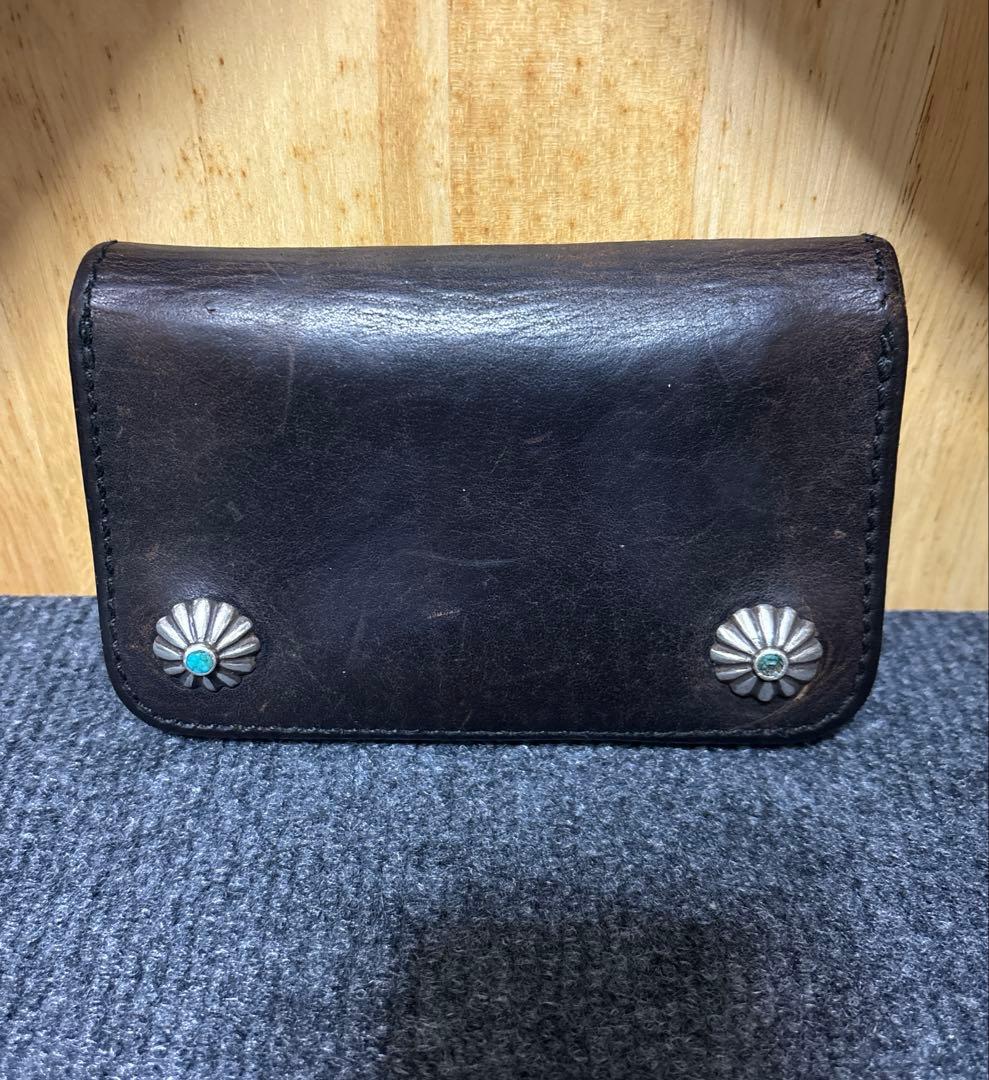 さ*け様 LARRY SMITH TRUCKERS Wallet ターコイズコン