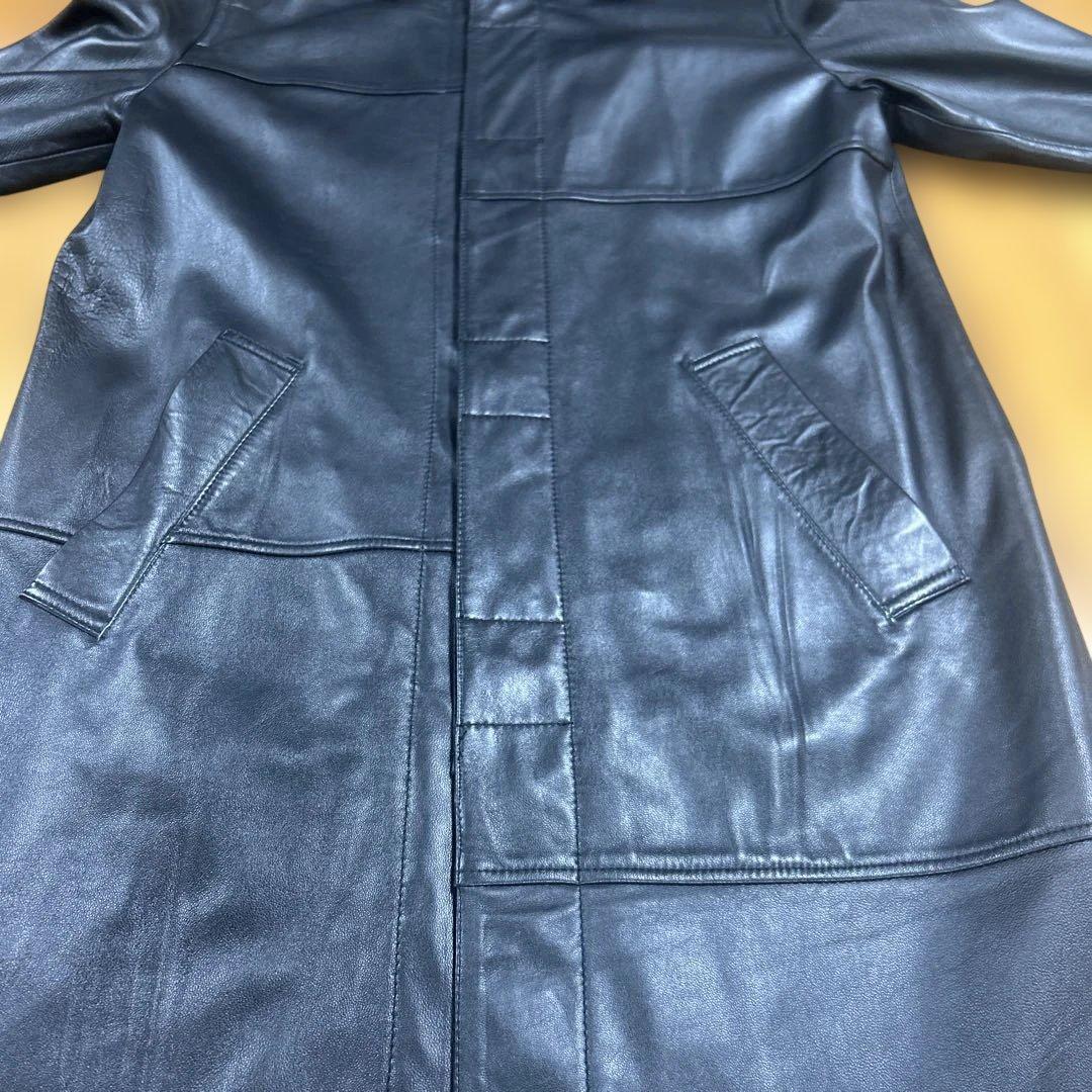 【HAI®︎ SPORTING GEAR】レザーロングコート／☘️イッセイ ミヤケ