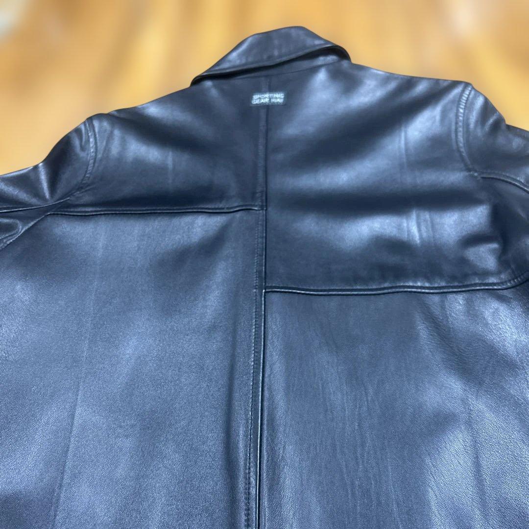 【HAI®︎ SPORTING GEAR】レザーロングコート／☘️イッセイ ミヤケ