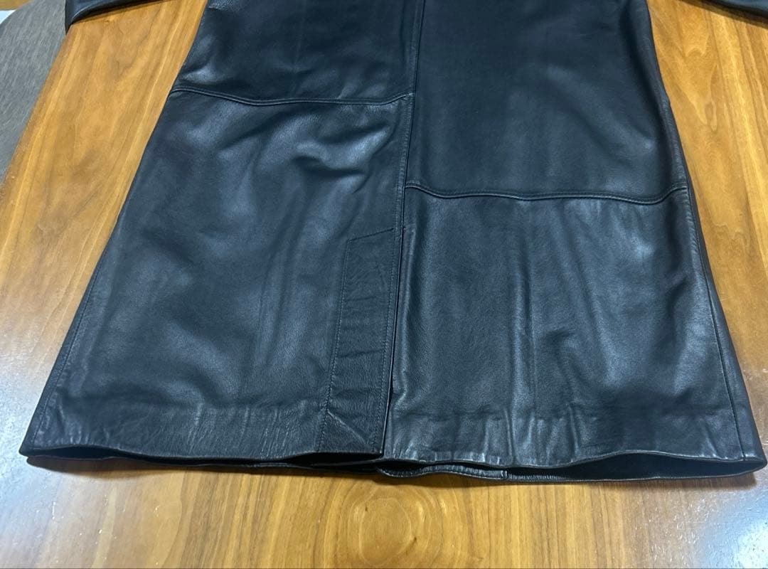 【HAI®︎ SPORTING GEAR】レザーロングコート／☘️イッセイ ミヤケ