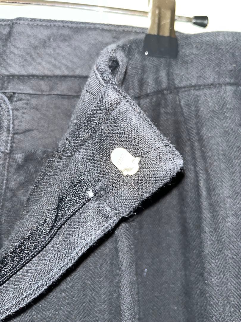 polo by Ralph Lauren ヘリンボーンコットンリネンスラックス