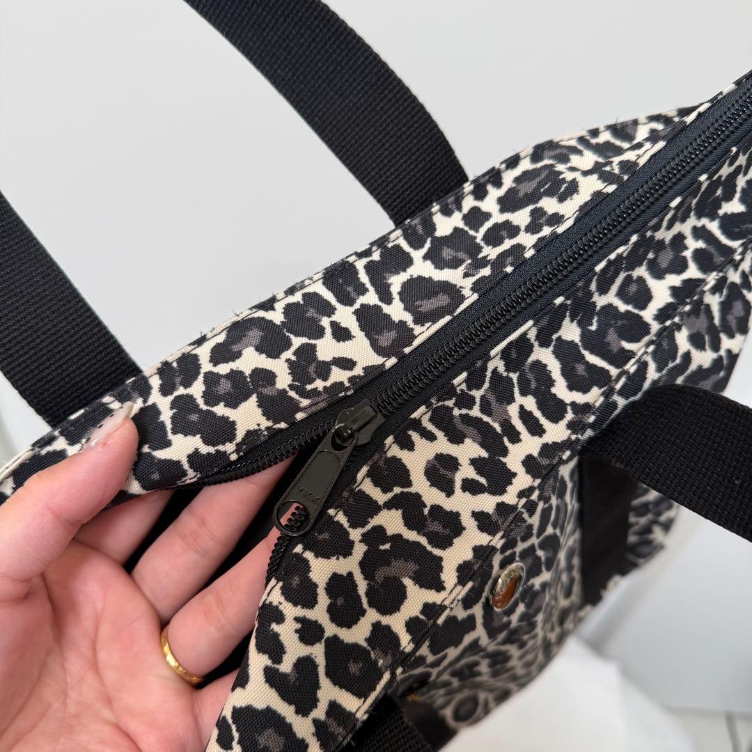 美品 エルベシャプリエ 1707F パンサーブラン×ノワール