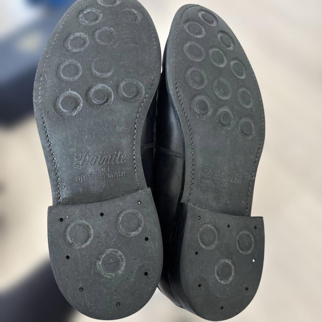 Berwick ブラック ローファー 保存袋付き　サイズ7.5