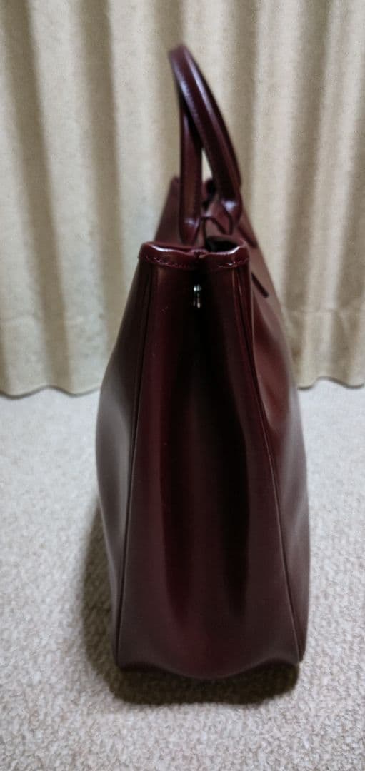 【LONGCHAMP】ワインレッド トートバッグ ⭐️
