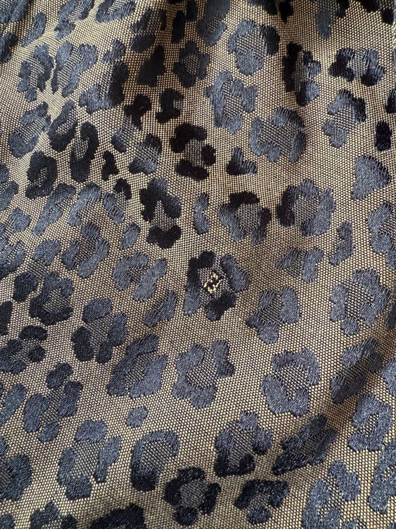 フェンディ トレンチコート　ロング　レオパード　タグつき