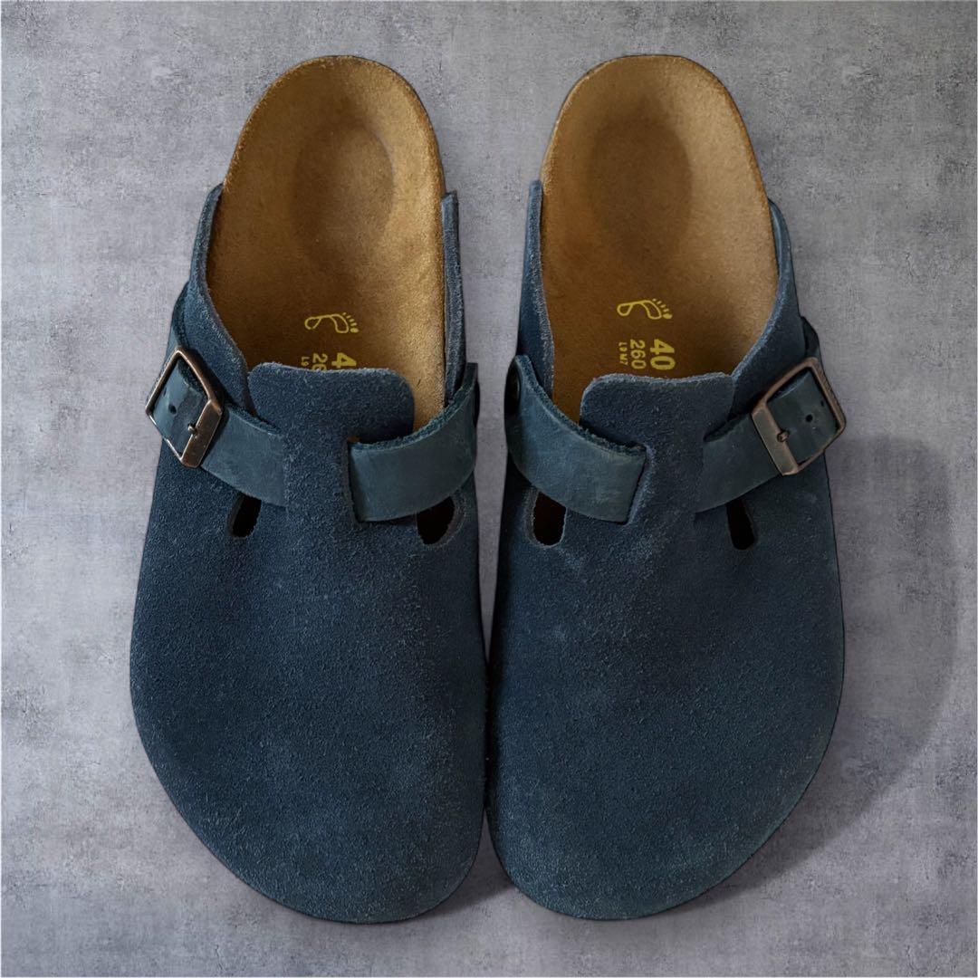 【BIRKENSTOCK】Boston BLUE/EU40 26cm
