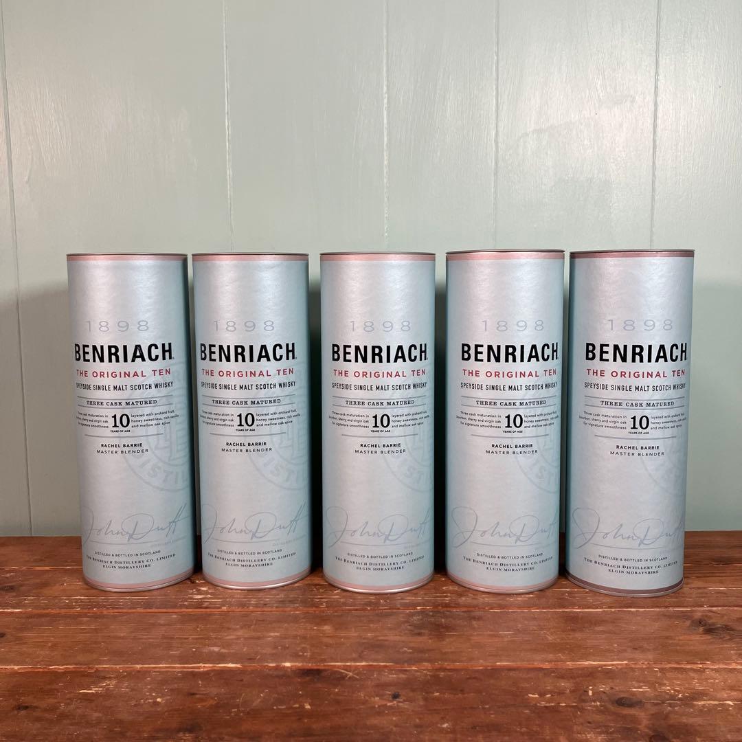 【ウイスキー✨】BENRIACH THE ORIGINAL TEN 10年　5本