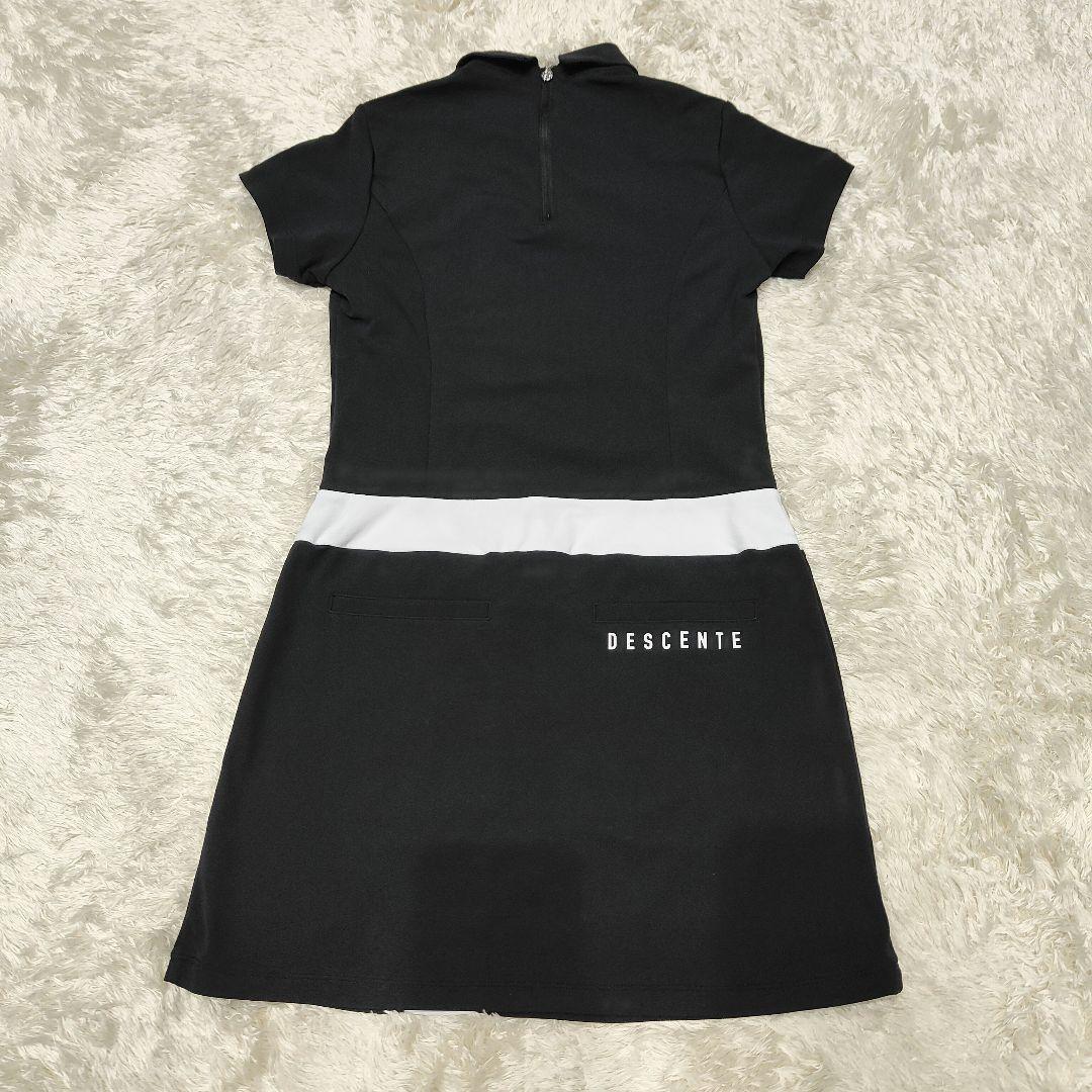 美品✨ DESCENTE GOLF デサント ゴルフ ワンピース 襟 S