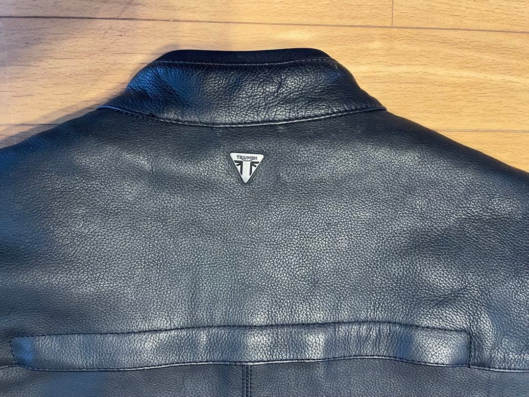 kawasaki　TRIUMPH トライアンフ レザージャケット