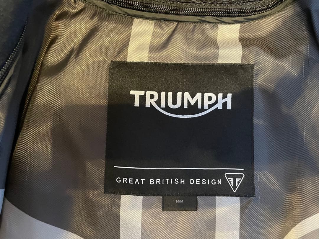 kawasaki　TRIUMPH トライアンフ レザージャケット