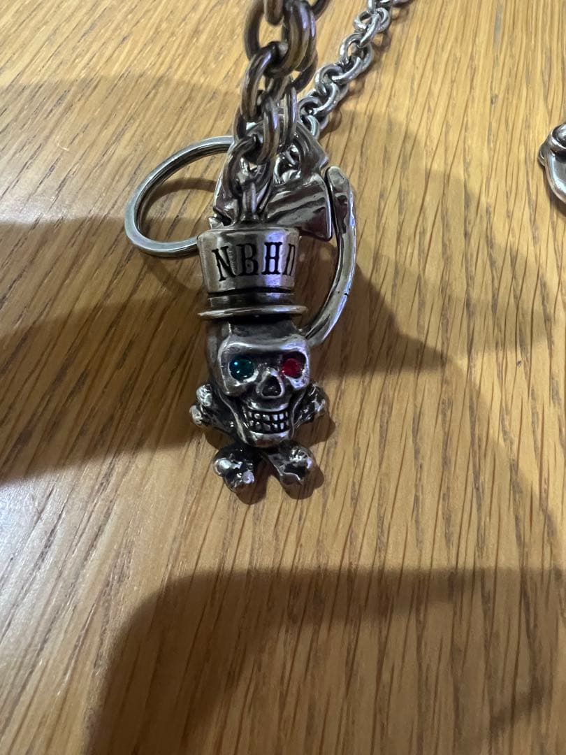 NEIGHBORHOOD スカル　ウォレットチェーン　 tenderloin