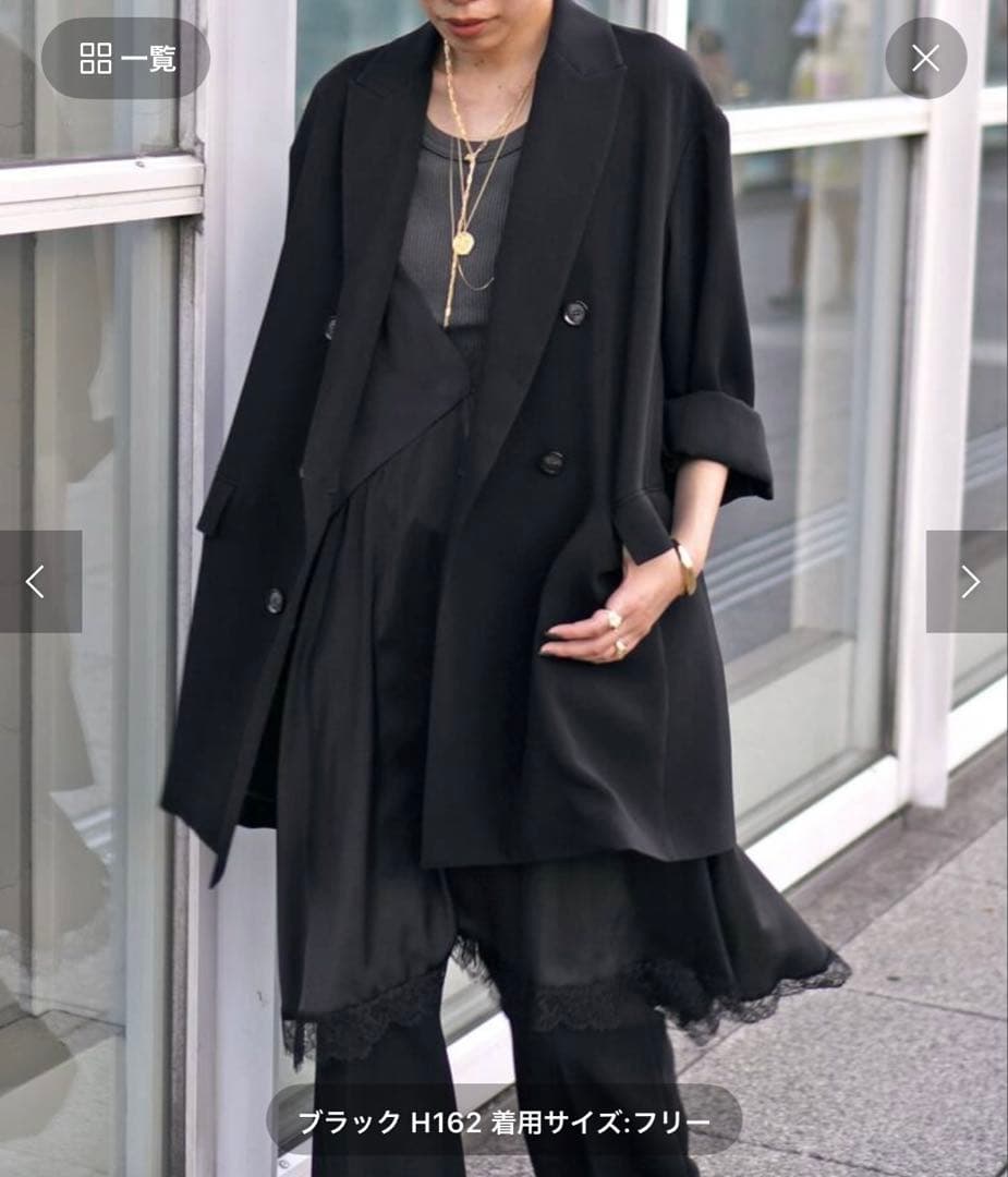 AP STUDIO NEW レースドッキングワンピース　2025秋/冬