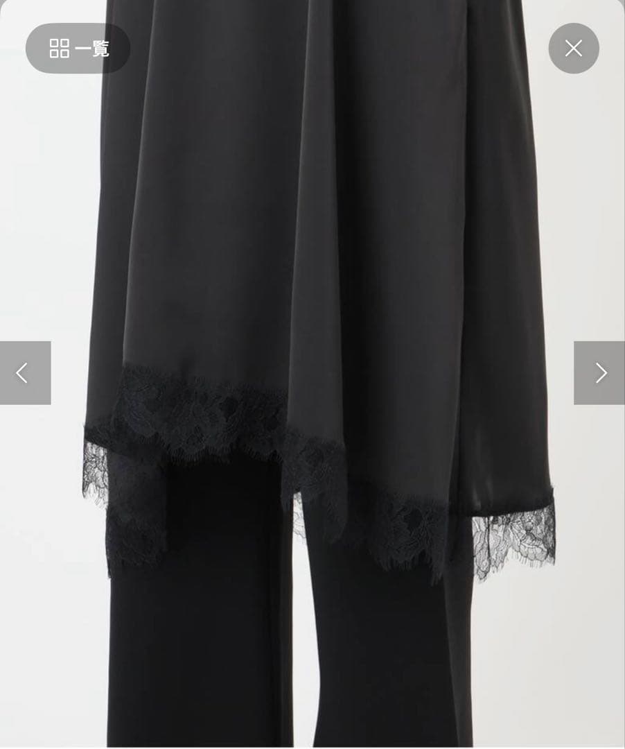 AP STUDIO NEW レースドッキングワンピース　2025秋/冬