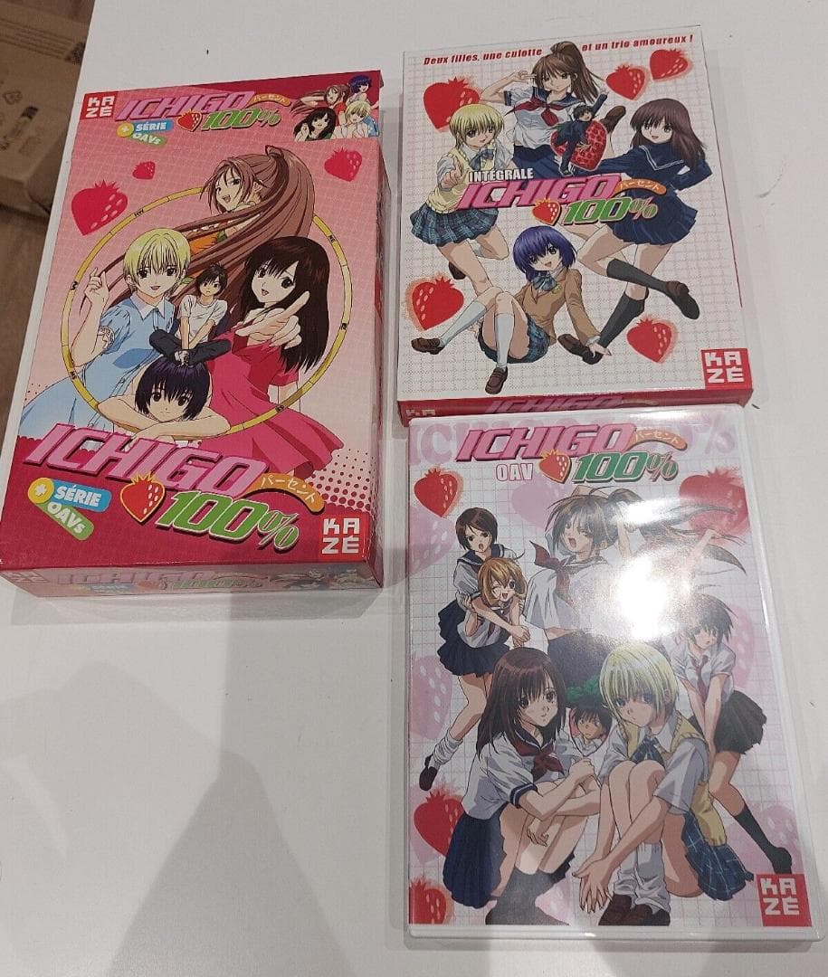 いちご100% TV版+OVA コンプリート DVDボックス 輸入版