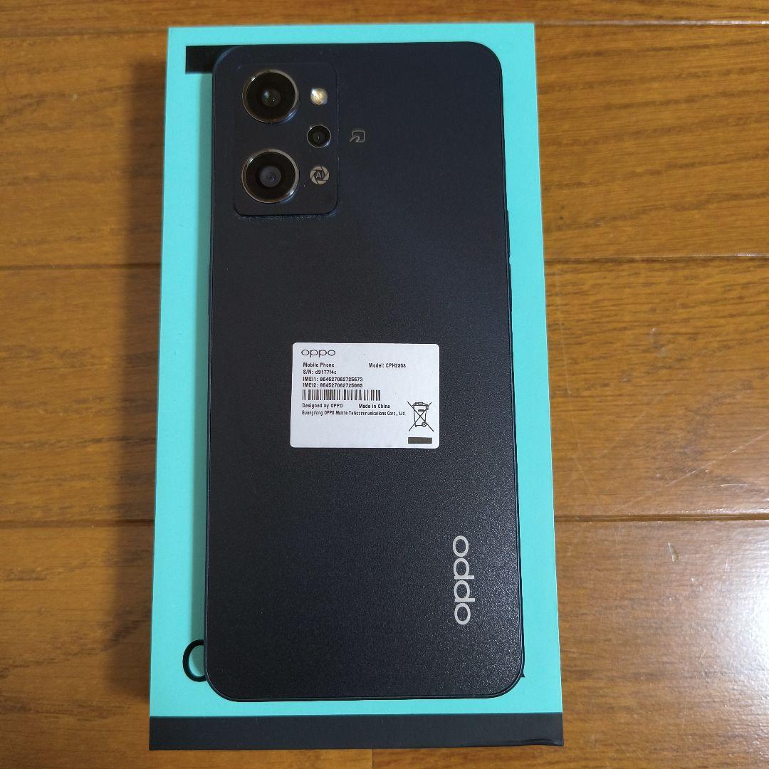 OPPO Reno7 A スターリーブラック本体 美品