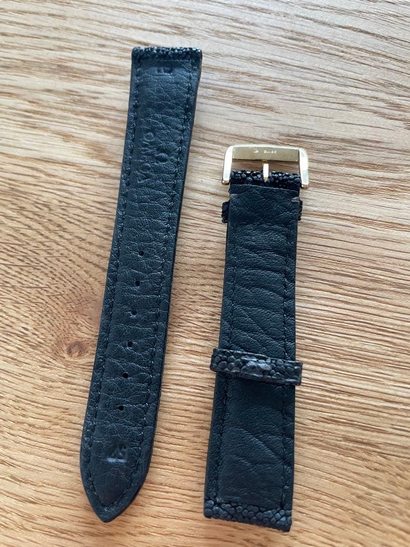 OMEGA 純正　ベルト　象革　ブラック