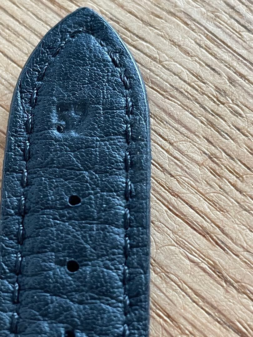 OMEGA 純正　ベルト　象革　ブラック