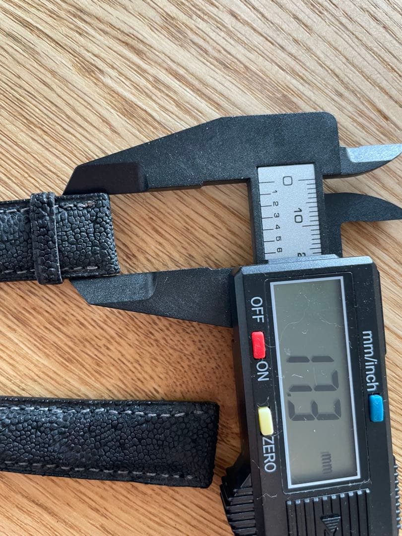 OMEGA 純正　ベルト　象革　ブラック