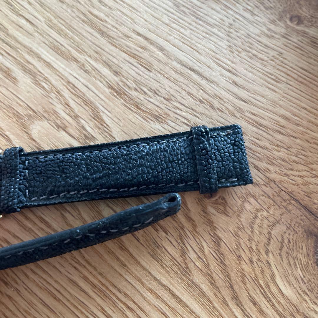 OMEGA 純正　ベルト　象革　ブラック