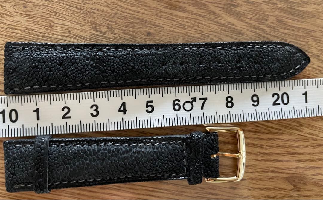 OMEGA 純正　ベルト　象革　ブラック