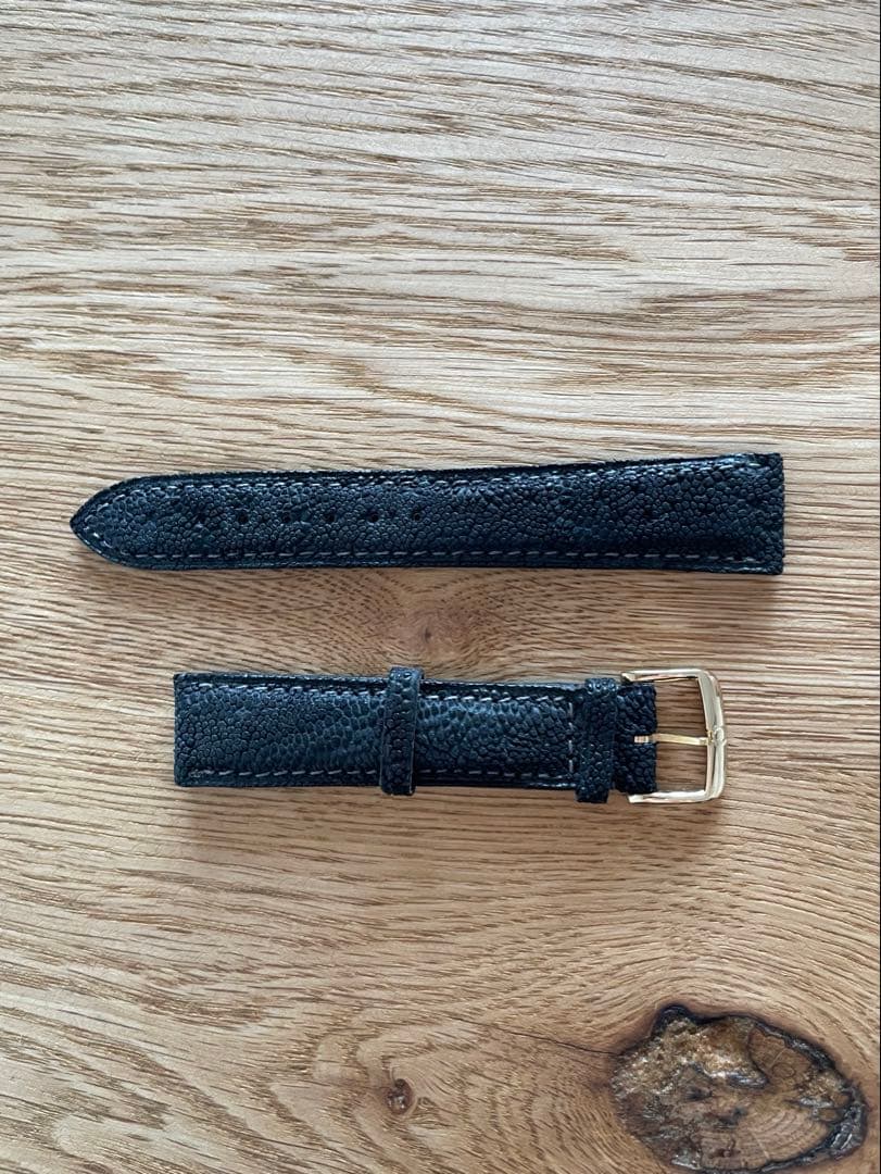 OMEGA 純正　ベルト　象革　ブラック