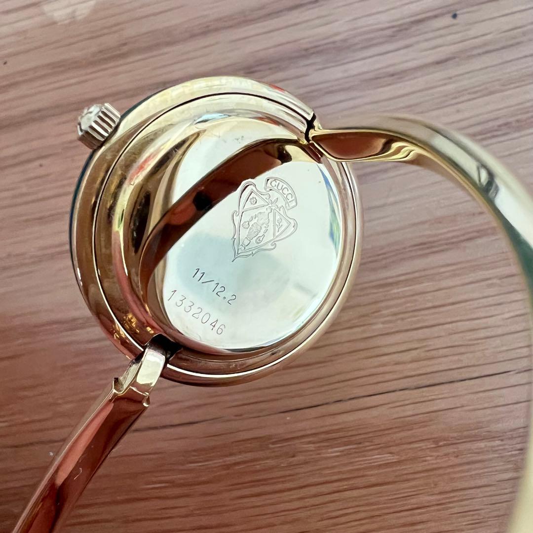 【極美品】GUCCI グッチ バングルウォッチ チェンジベゼル 全色 稼動品