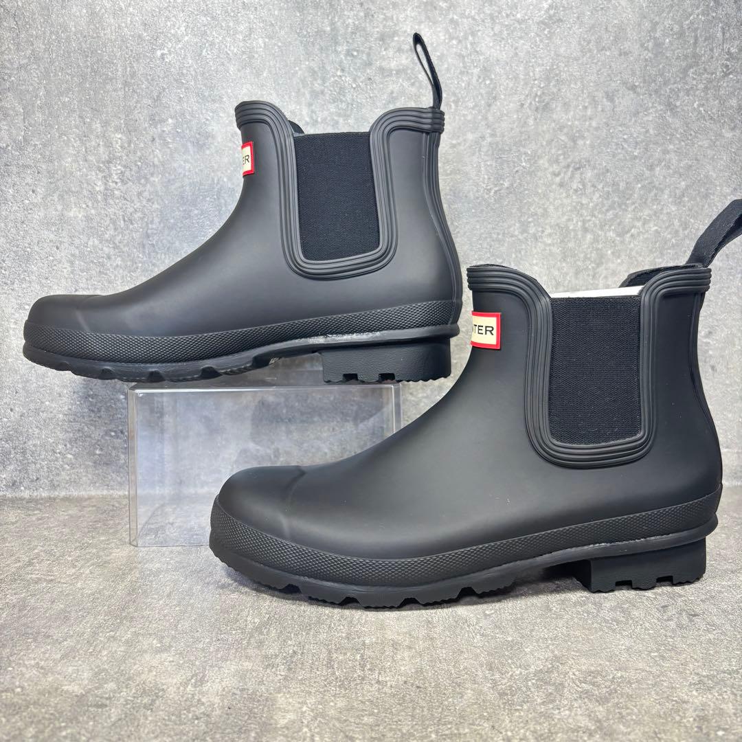 【新品未使用】HUNTER ハンター 26cm チェルシーブーツ レインブーツ